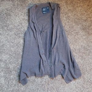 Tank top cardigan